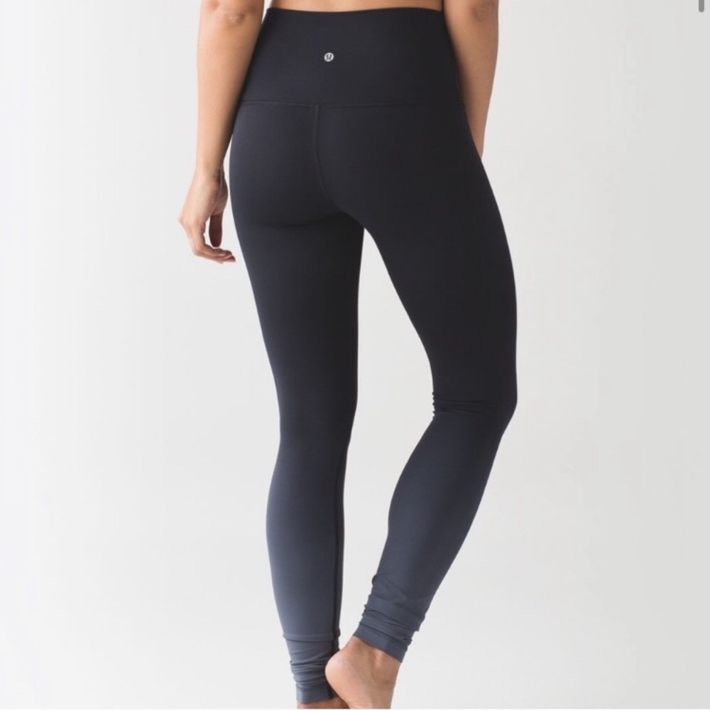 Lululemon | wunder under high rise ombré leggings